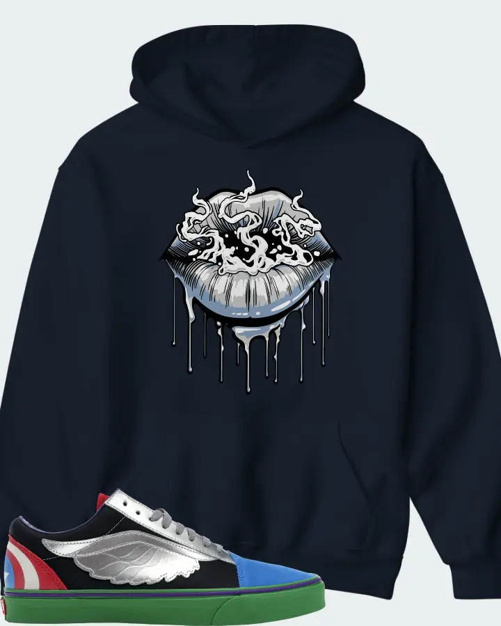 Hoodie in Navy