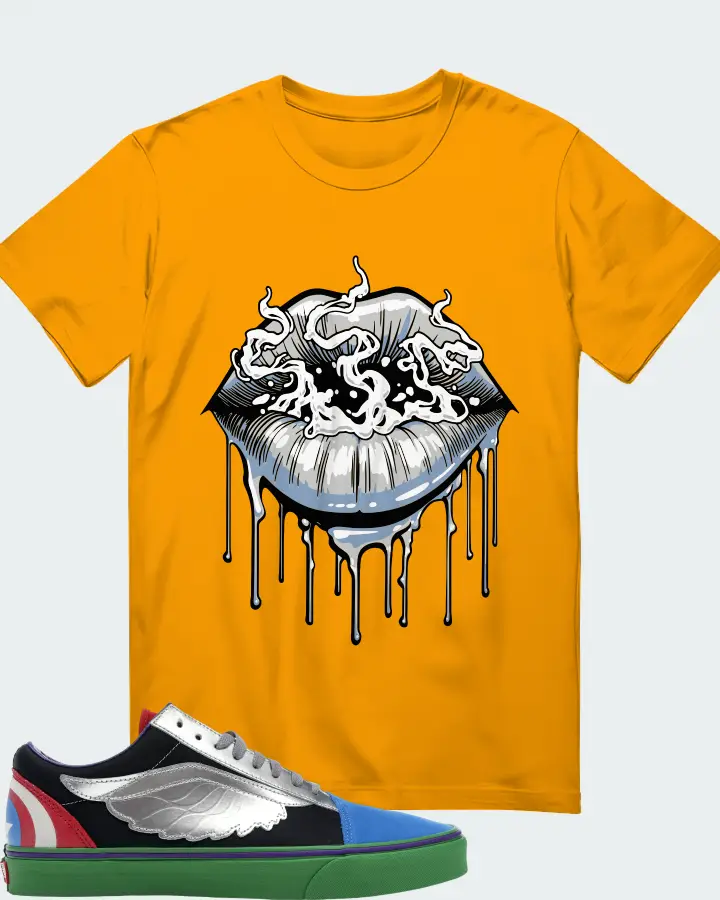 T-Shirt in Gold