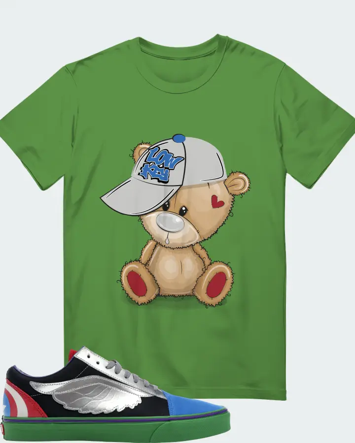Vans Old Skool Sneaker Matching Leaf T-Shirt - LOW KEY BEAR
