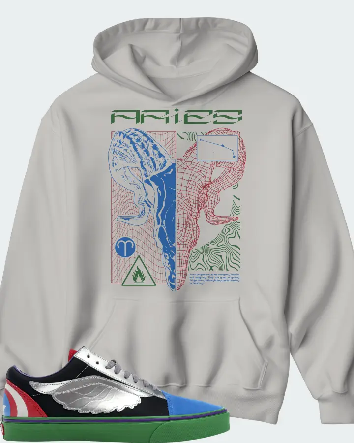 Hoodie in Grey