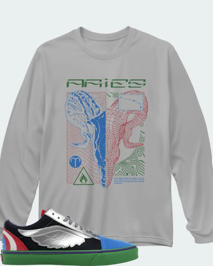 Long Sleeve T-Shirt in Grey