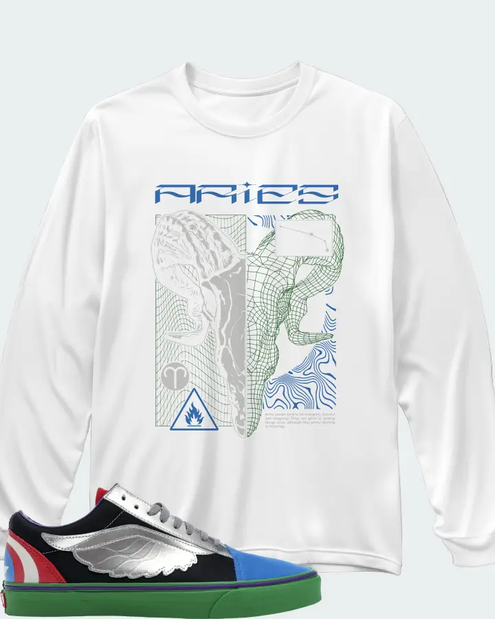 Long Sleeve T-Shirt in White