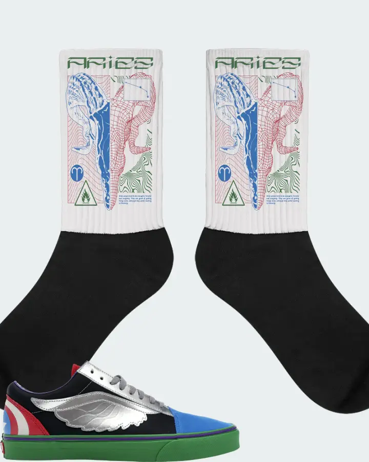 Socks in White