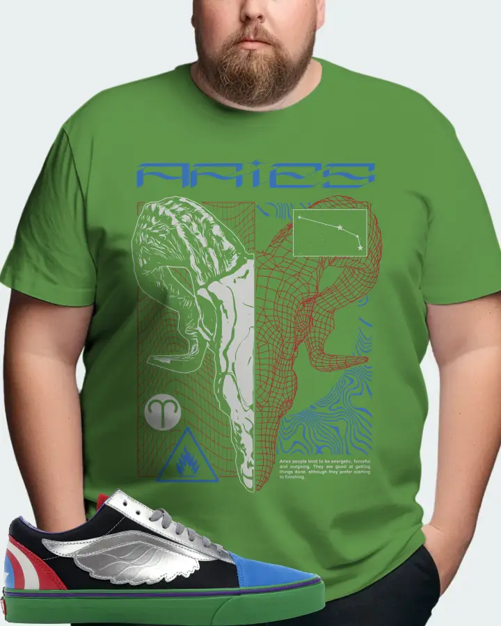 Vans Old Skool Sneaker Matching Leaf T-Shirt (ARIES) - View 8