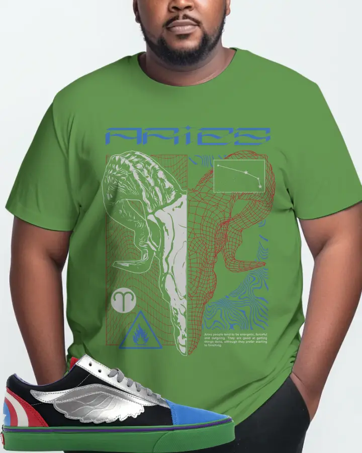Vans Old Skool Sneaker Matching Leaf T-Shirt (ARIES) - View 10