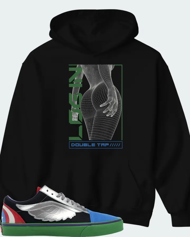 Hoodie in Black
