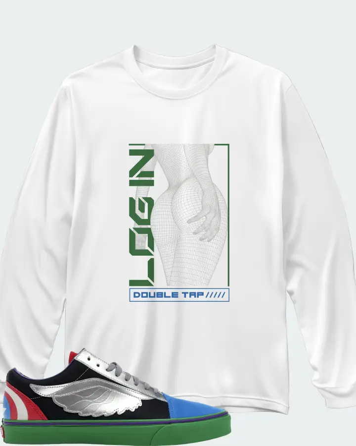 Long Sleeve T-Shirt in White