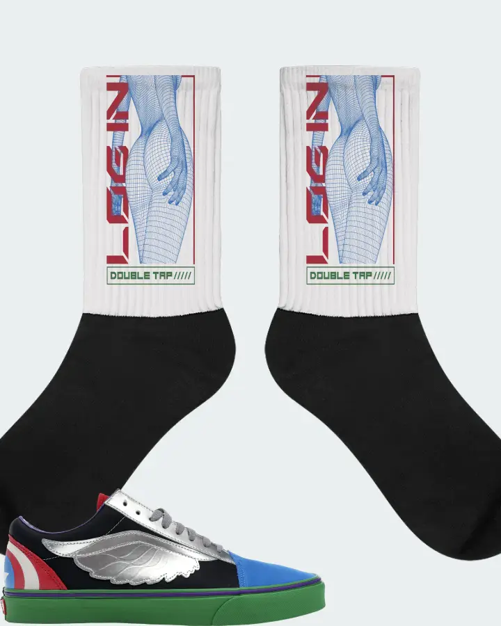 Socks in White