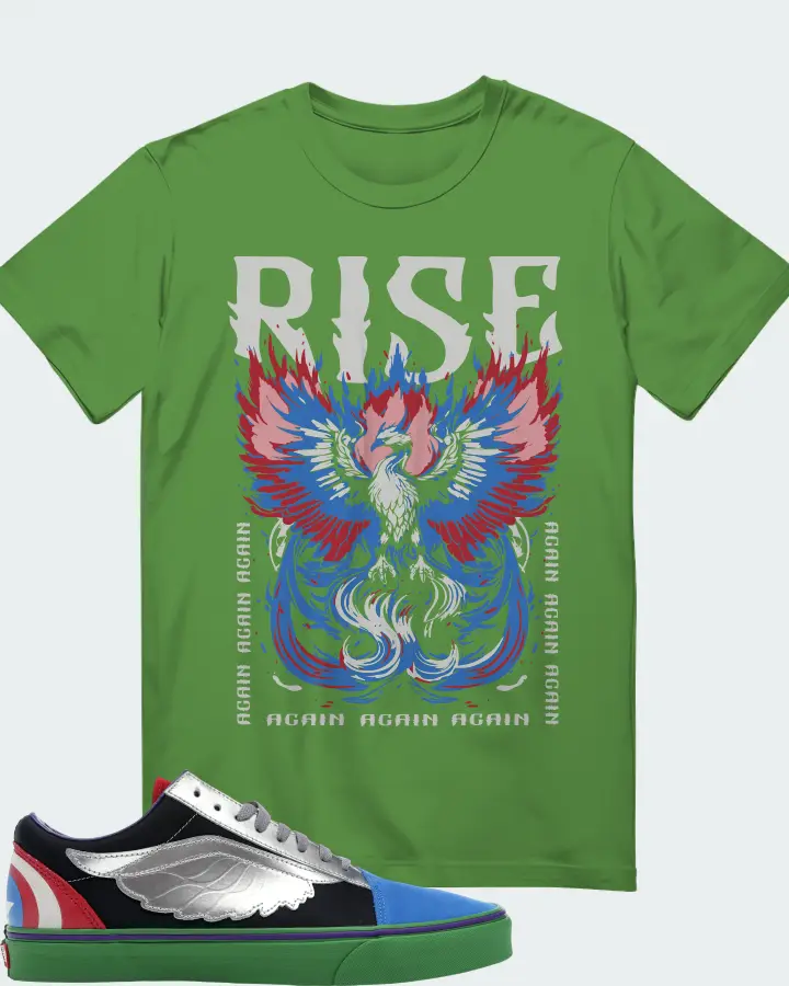 Vans Old Skool Sneaker Matching Leaf T-Shirt - RISE