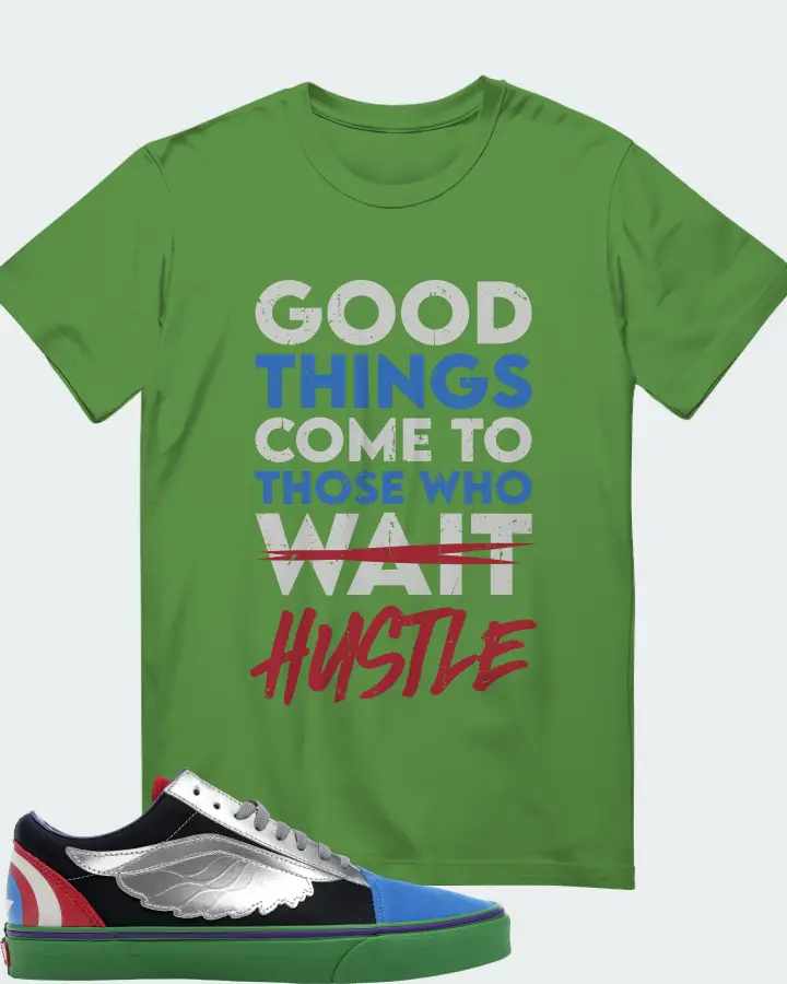 Vans Old Skool Sneaker Matching Leaf T-Shirt - Good Things Come