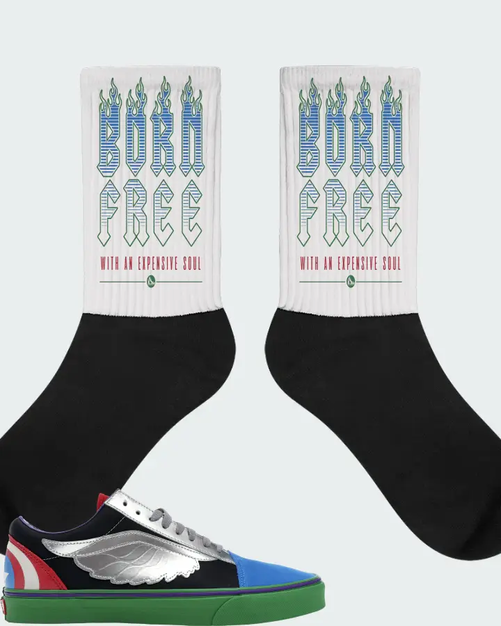 Socks in White
