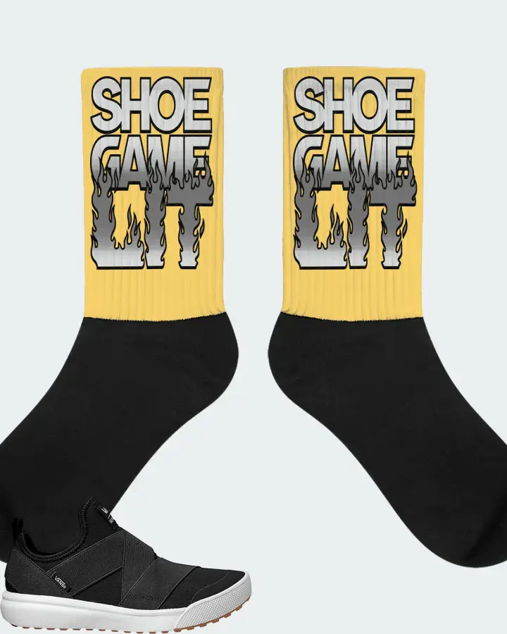 Vans UltraRange Gore Sneaker Matching Yellow Socks - Shoe Game Lit Refreshed