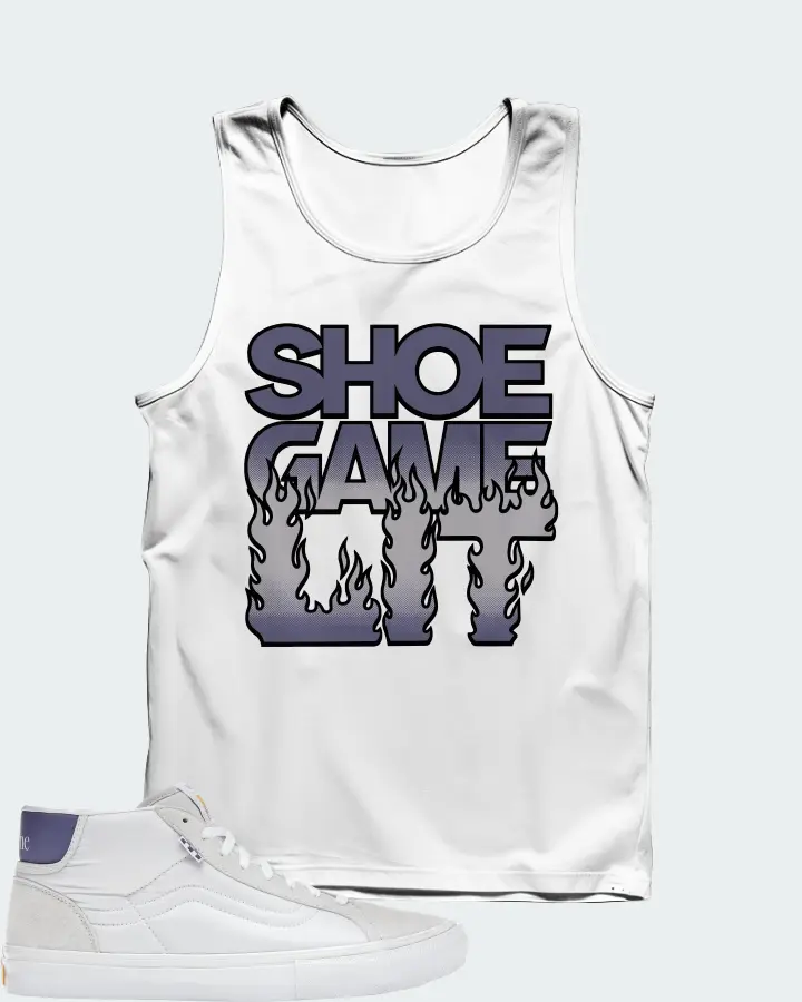 Vans Mid Skool Sneaker Matching White Tank Top - Shoe Game Lit Refreshed