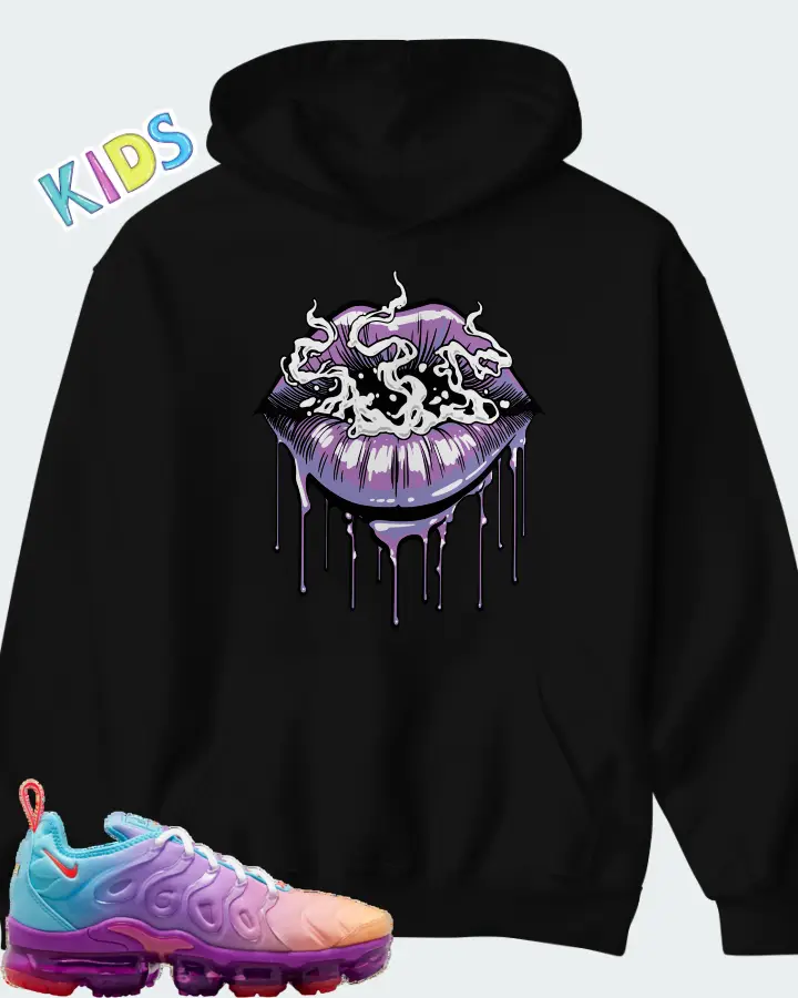 Nike Air VaporMax Plus Fuchsia Dream Matching Kid's Hoodie