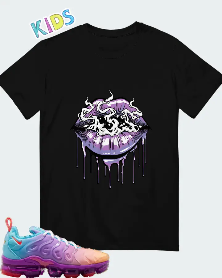 Nike Air VaporMax Plus Fuchsia Dream Matching Kid's T-Shirt