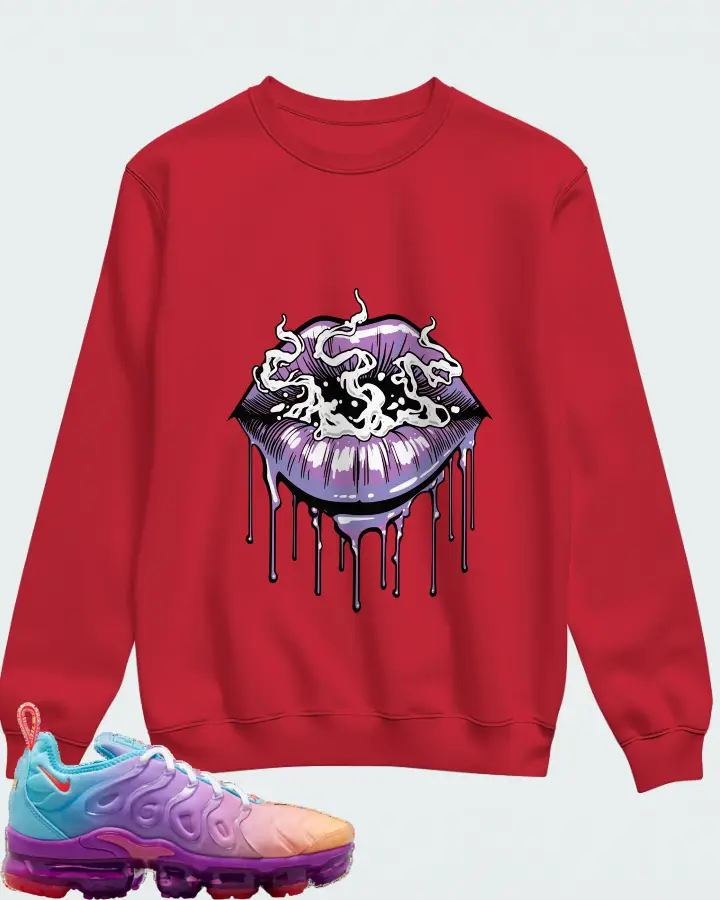 Nike Air VaporMax Plus Fuchsia Dream Matching Sweatshirt
