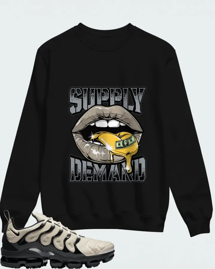 Nike Air VaporMax Plus Light Orewood Brown Matching Sweatshirt