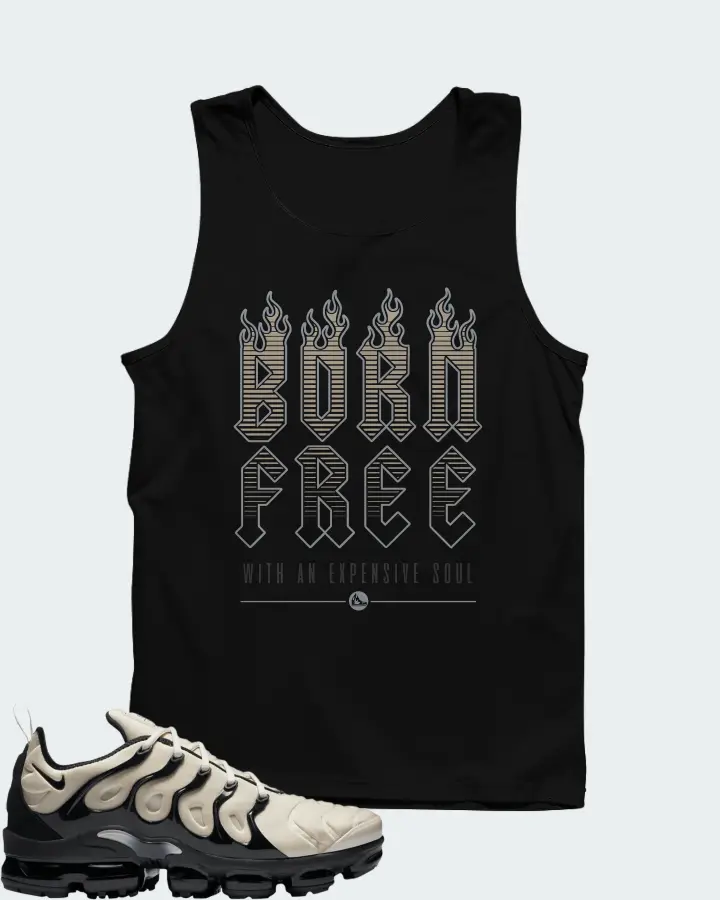 Nike Air VaporMax Plus Light Orewood Brown Matching Tank Top