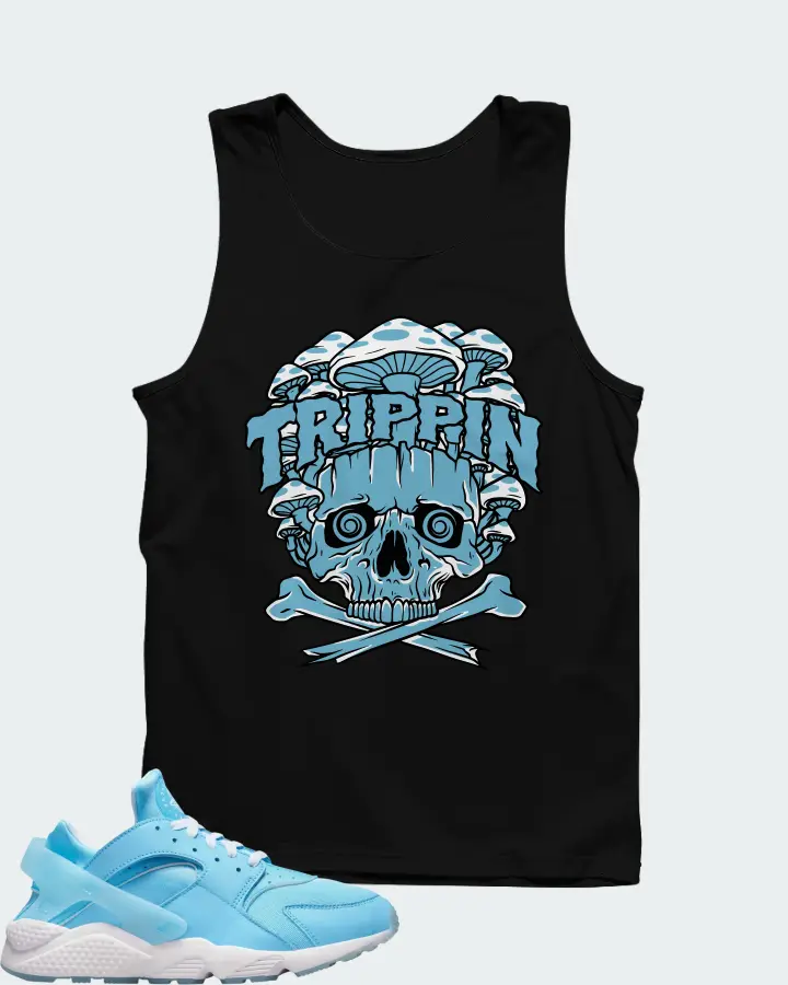 Nike Air Huarache University Blue Matching Tank Top