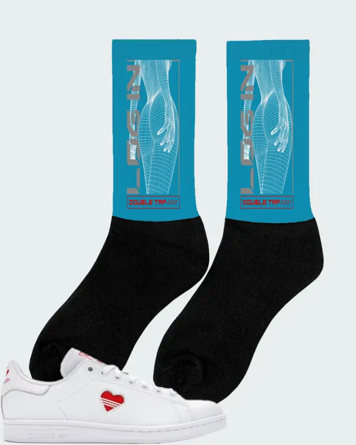 adidas Stan Smith  Sneaker Matching Aqua Socks (LOGIN) - View 3