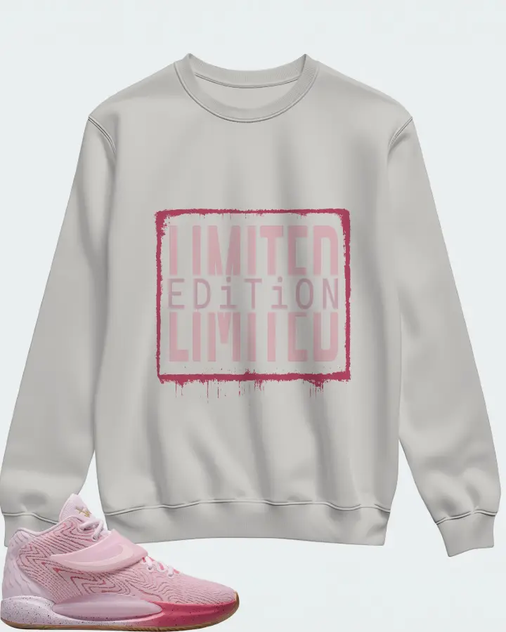 Nike KD 14 Sneaker Matching Grey Sweatshirt - LIMITED EDITION