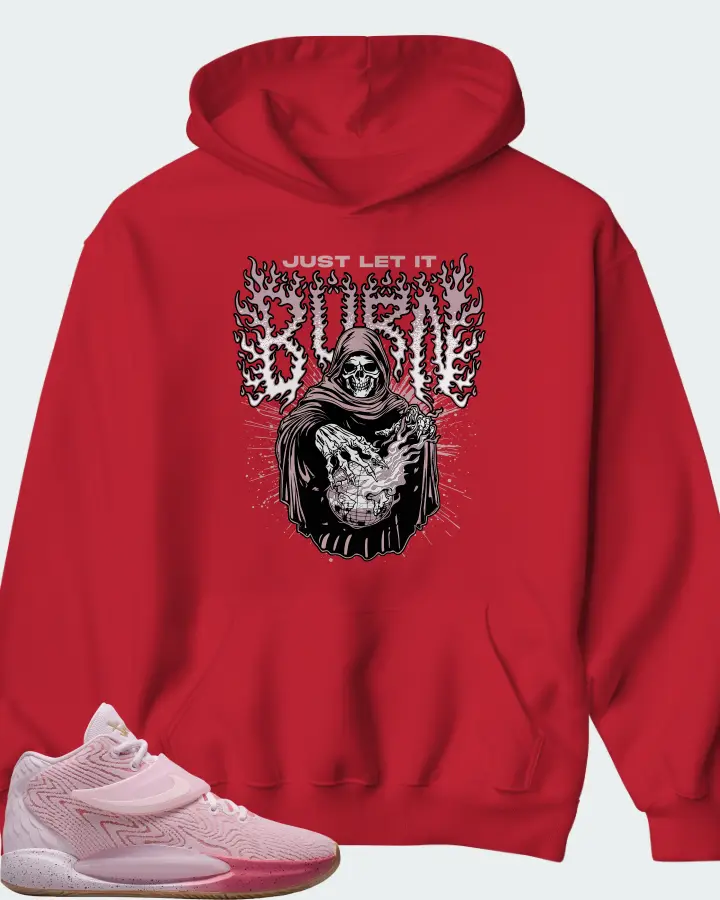 Hoodie in Red