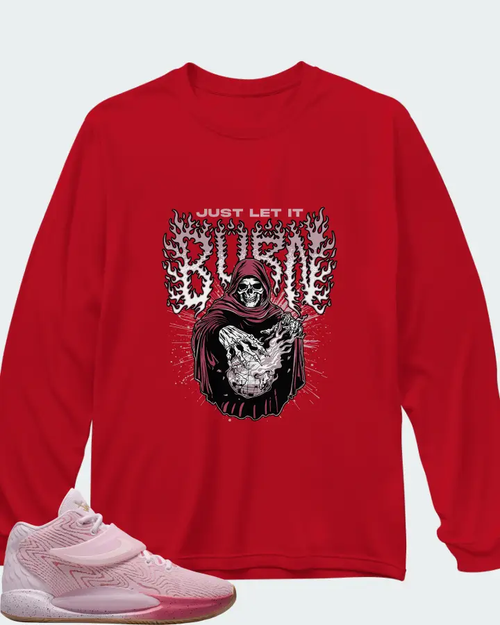 Long Sleeve T-Shirt in Red