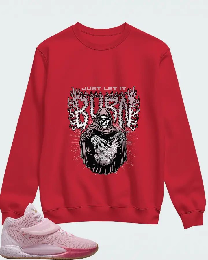 Sweatshirt in Red