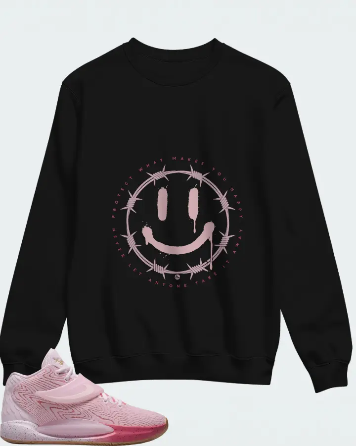 Sweatshirt in Black