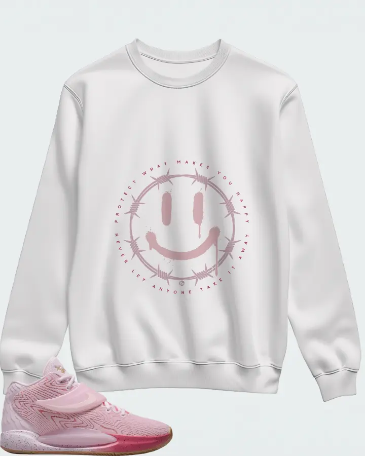 Sweatshirt in White