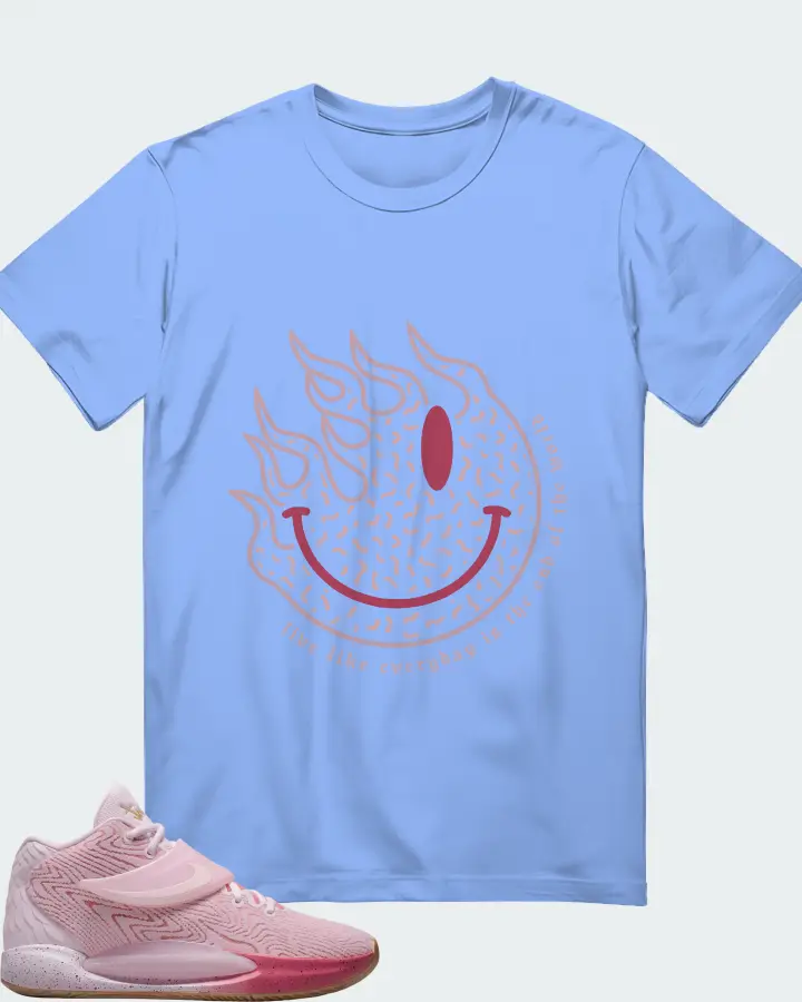 T-Shirt in Carolina Blue