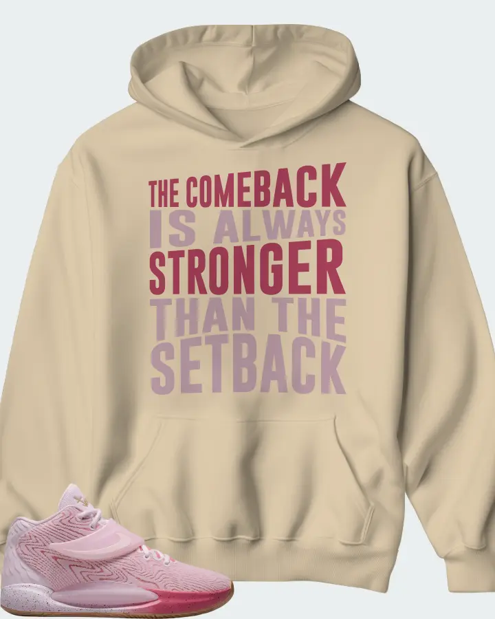 Hoodie in Cream