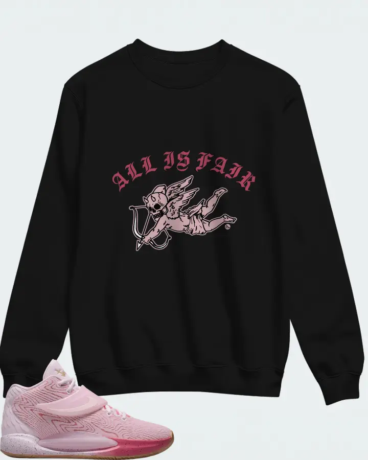 Sweatshirt in Black