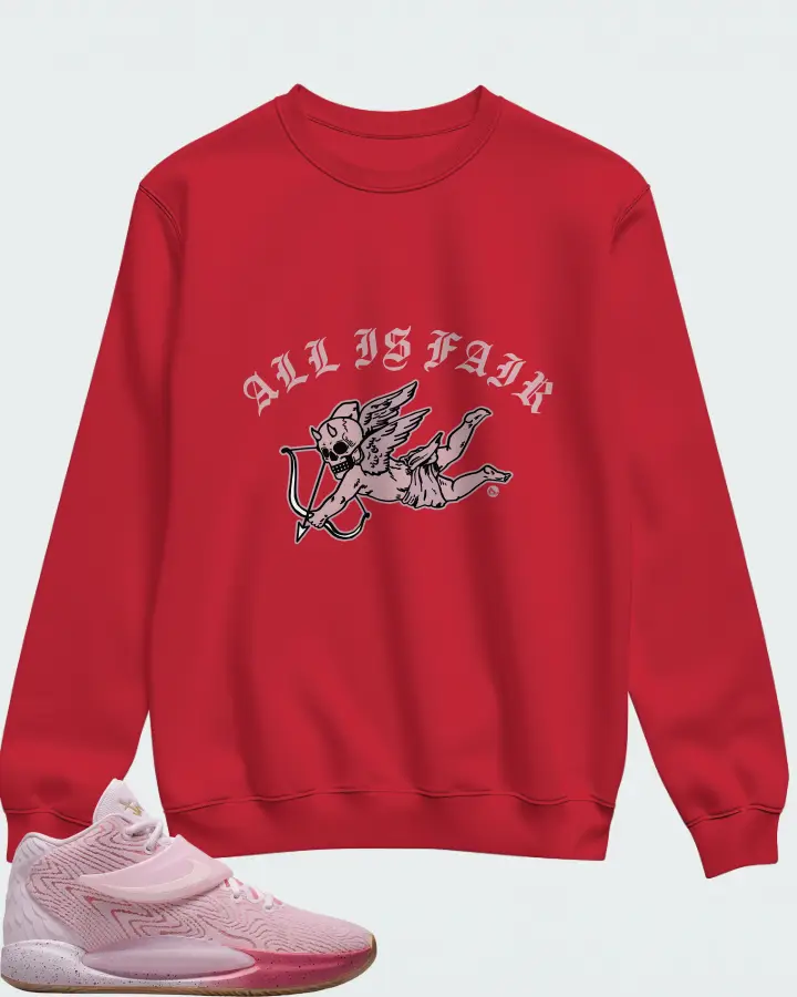 Sweatshirt in Red