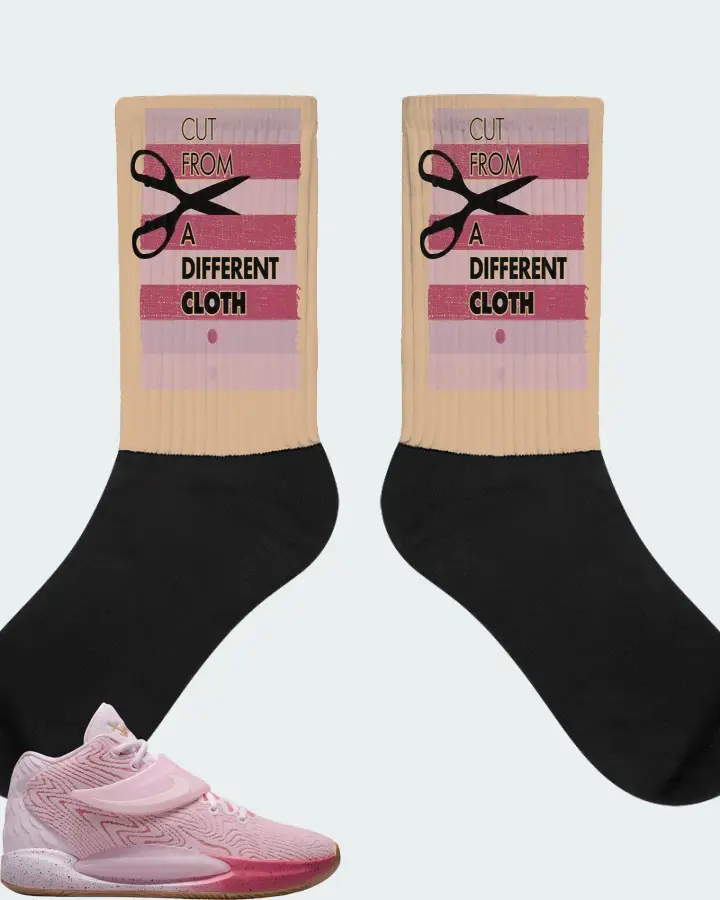 Nike KD 14 Sneaker Matching Cream Socks - Cut From a Different Cloth