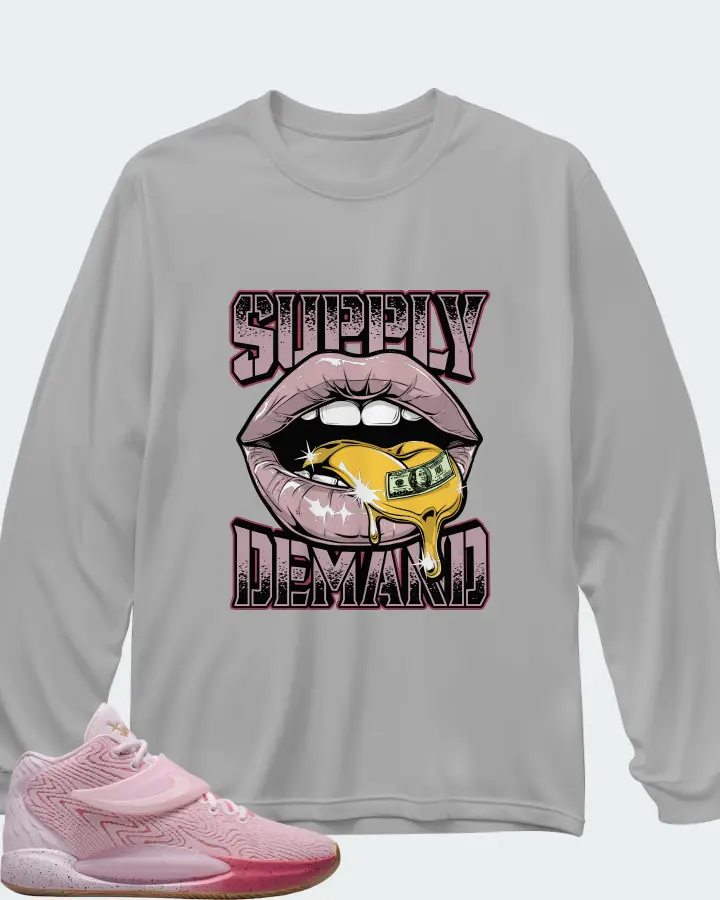 Long Sleeve T-Shirt in Grey