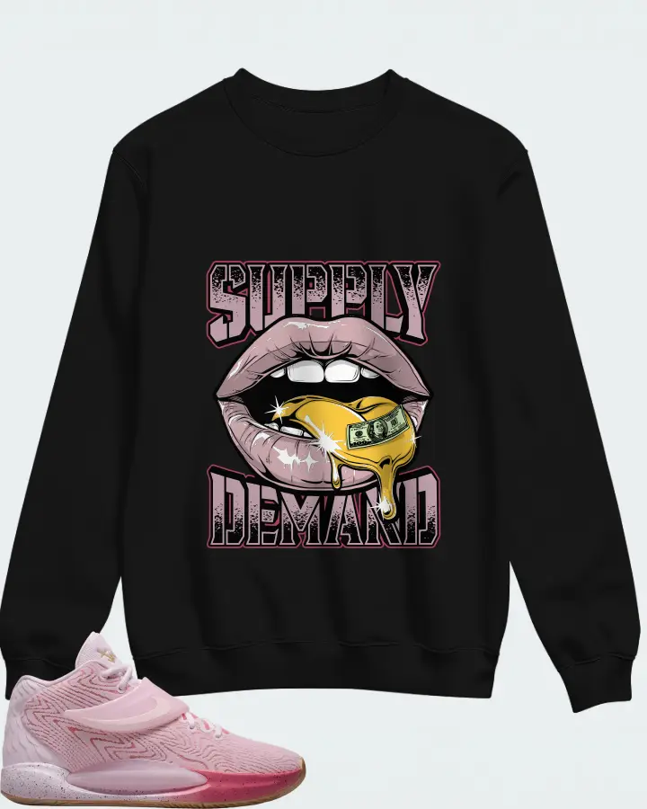 Sweatshirt in Black