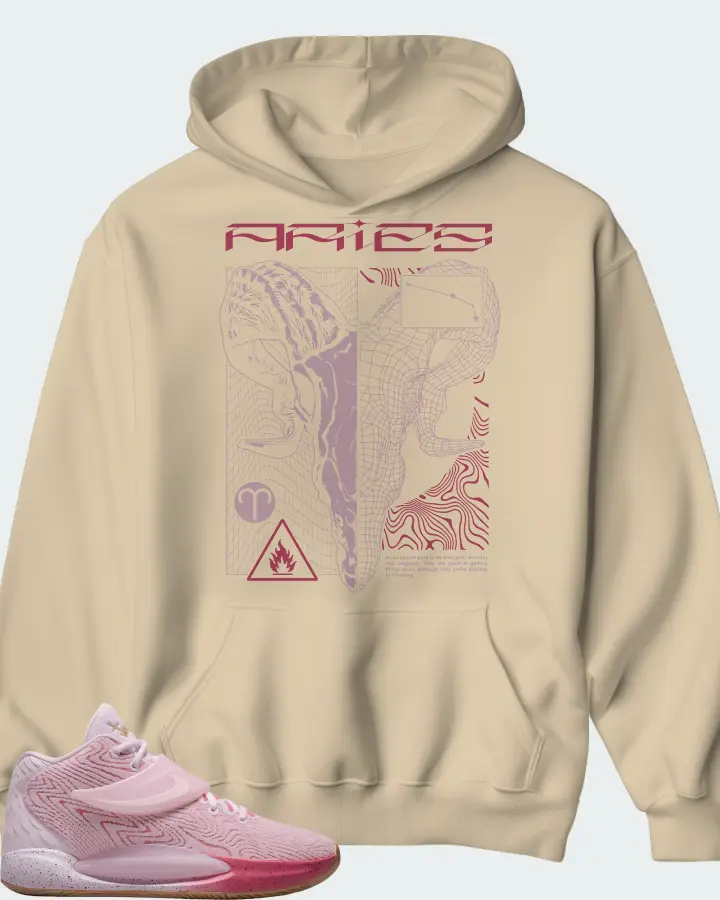 Hoodie in Cream
