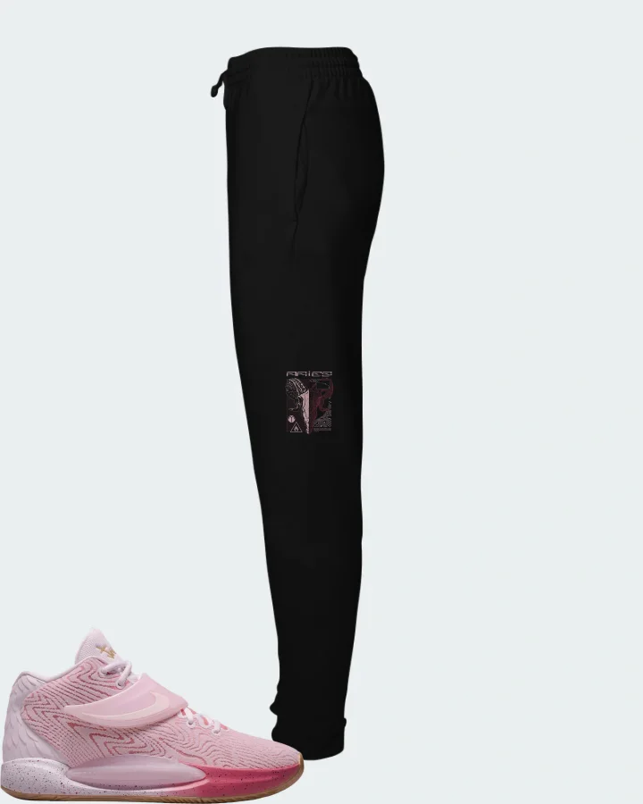 Nike KD 14 Sneaker Matching Black Joggers (ARIES) - View 1