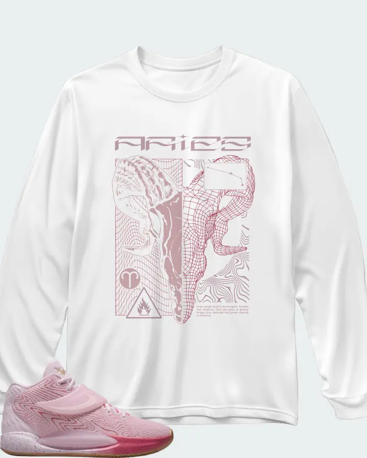 Long Sleeve T-Shirt in White