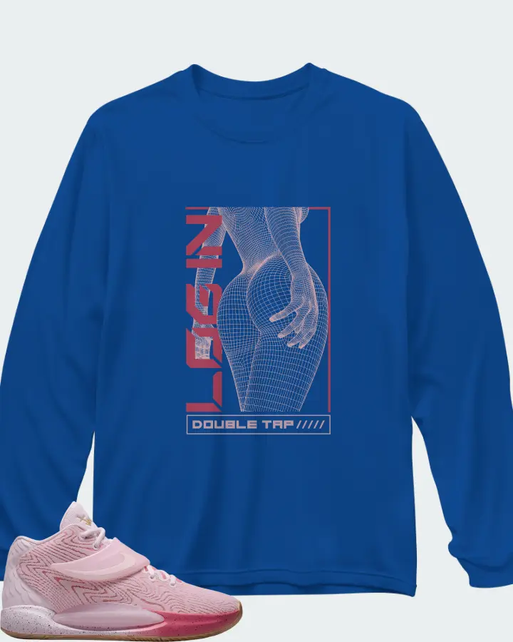 Long Sleeve T-Shirt in Royal Blue