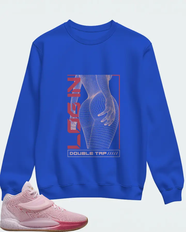 Sweatshirt in Royal Blue