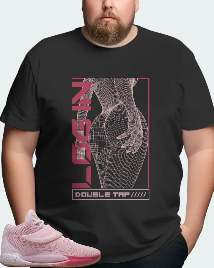 Nike KD 14 Sneaker Matching Graphite T-Shirt (LOGIN) - View 8