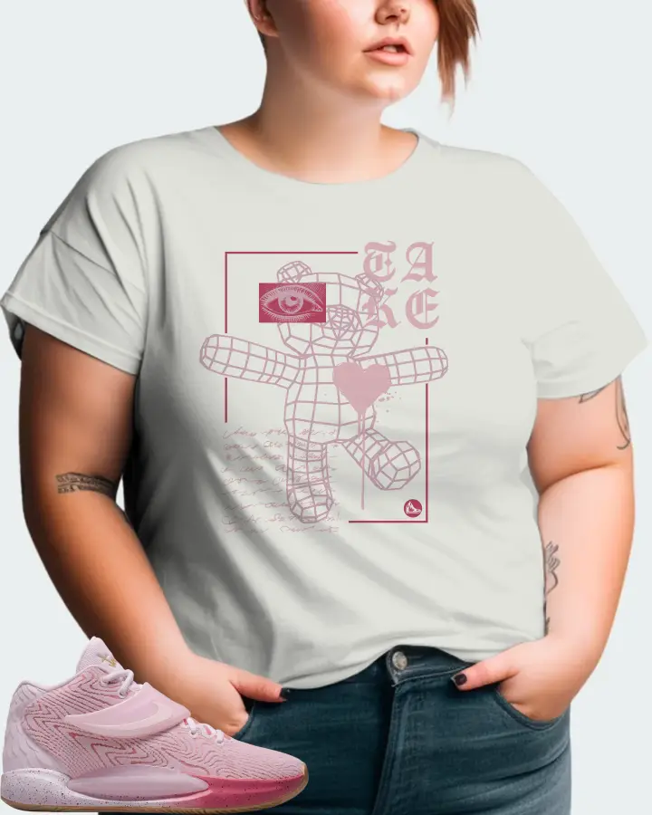 Nike KD 14 Sneaker Matching Silver T-Shirt (TAKE) - View 11