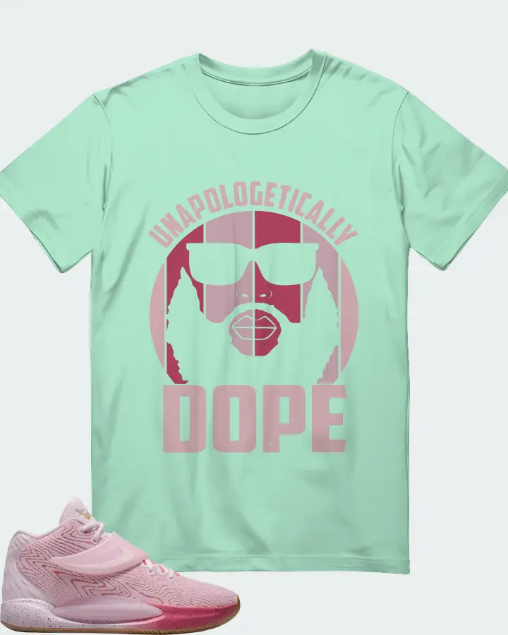 Nike KD 14 Sneaker Matching Mint T-Shirt - UNAPOLOGETICALLY DOPE Man