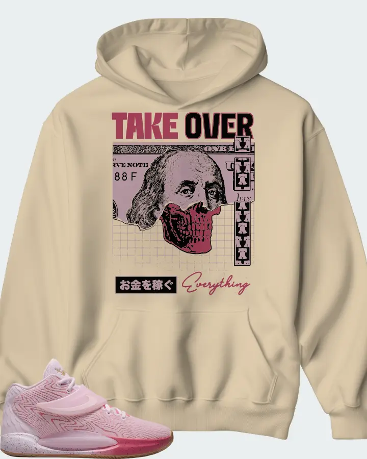 Hoodie in Cream