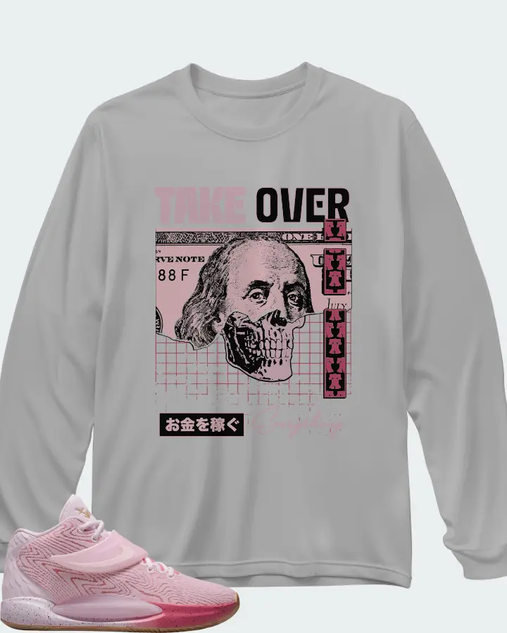 Long Sleeve T-Shirt in Grey