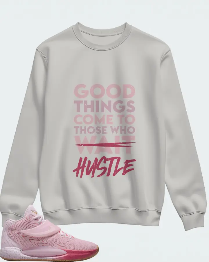 Nike KD 14 Sneaker Matching Grey Sweatshirt - Good Things Come