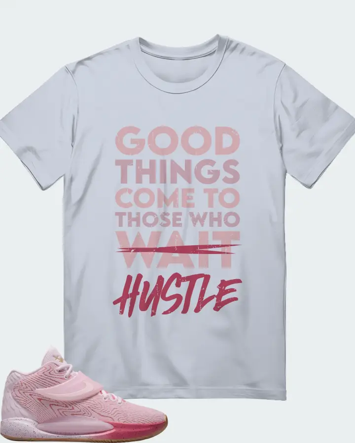 Nike KD 14 Sneaker Matching Light Blue T-Shirt - Good Things Come