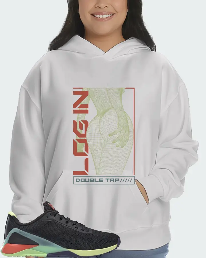 Reebok Nano X1 Sneaker Matching White Hoodie (LOGIN) - View 7